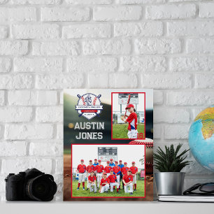 Baseball Team Photo Memory Mate Poster