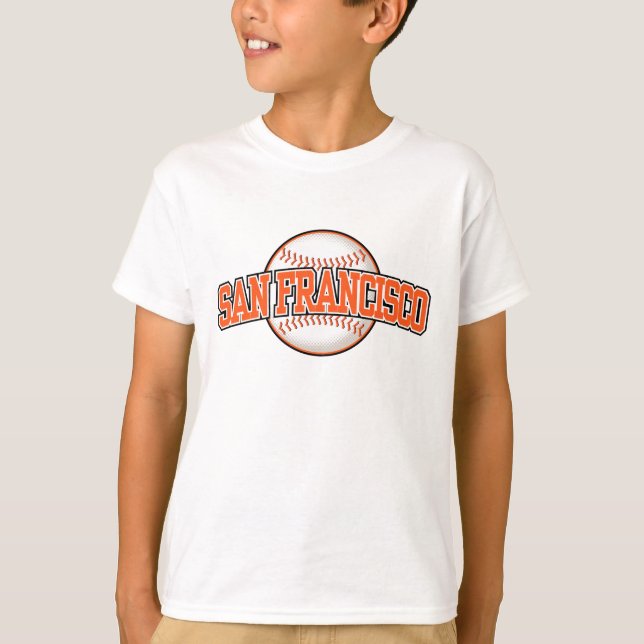 Baseball Team San Francisco Giant T-Shirt (Front)
