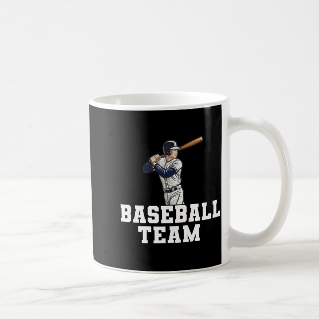 Baseball Team T Shirt  Coffee Mug (Right)