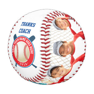 Baseball Team Thank You Coach or Custom Text
