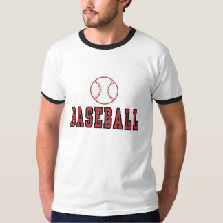 Baseball Tees (red) For Men