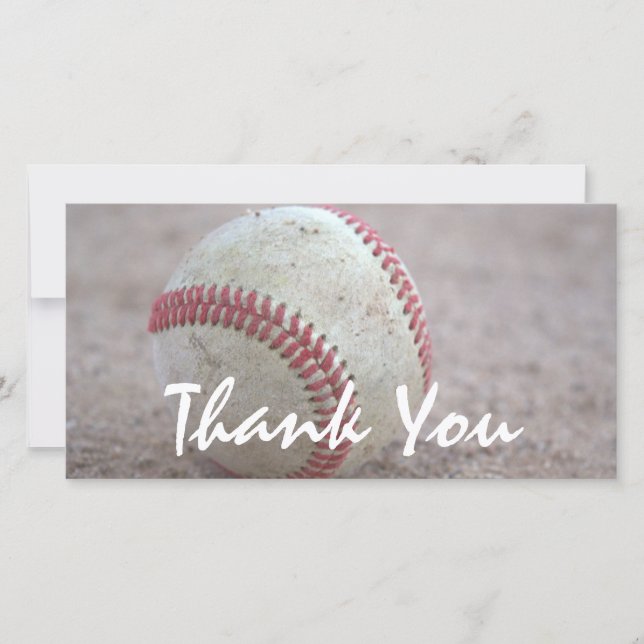 Baseball Thank You (Front)
