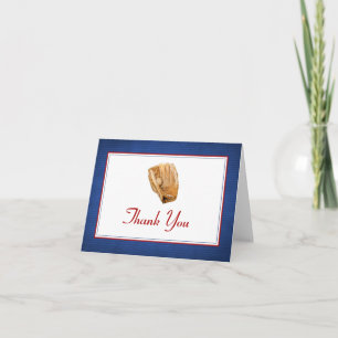 Baseball Thank You Card