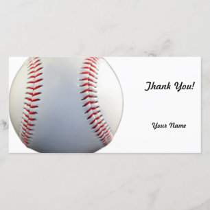 Baseball Thank You Card