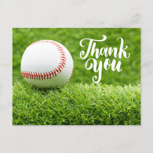 Baseball Thank you Card