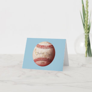 Baseball Thank You Note Cards Sports Cards