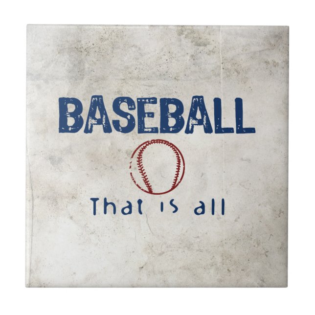 Baseball, That Is All Tile (Front)