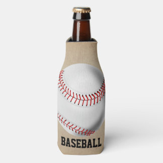 BASEBALL THEME BOTTLE COOLER