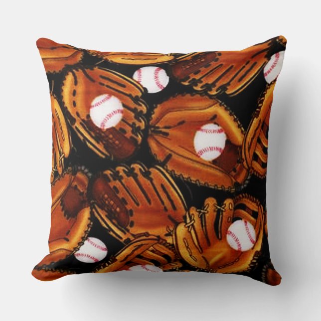 Baseball Theme Cushion (Front)
