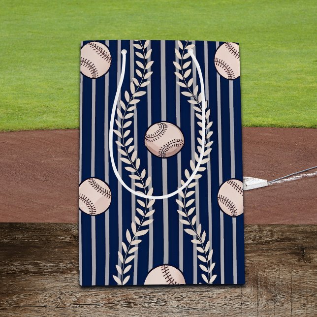 Baseball Theme Medium Gift Bag (Creator Uploaded)
