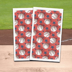 Baseball Theme Napkin