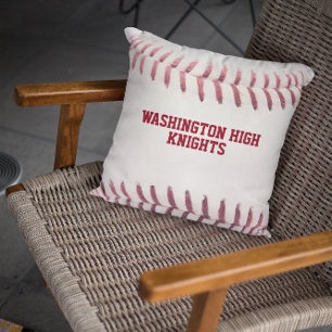 Baseball Theme Personalised Cushion