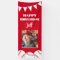 Baseball Theme Photo Birthday Hanging Banner