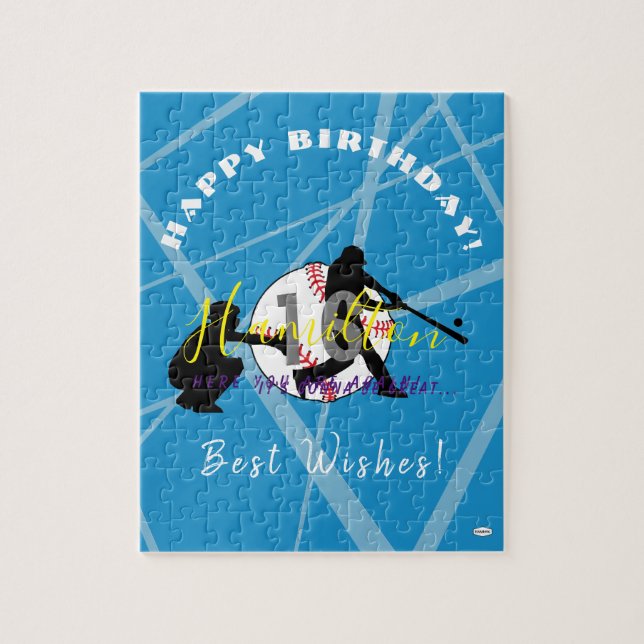 Baseball Theme Puzzle HAMbyWG (Vertical)