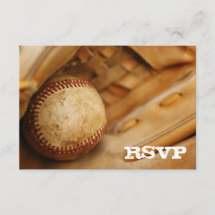 Baseball Themed RSVP