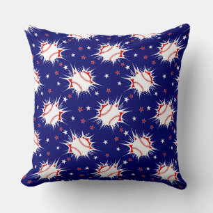 Baseball Throw Pillow