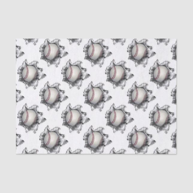 Baseball Tissue Paper (Front)