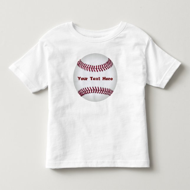 Baseball Toddler T-Shirt (Front)