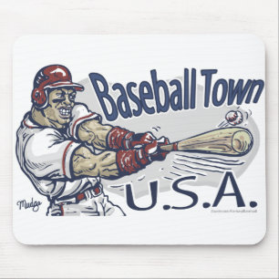 Baseball Town USA Mousepad