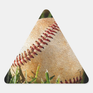 Baseball Triangle Sticker