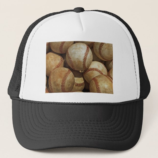 Baseball Trucker Hat (Front)