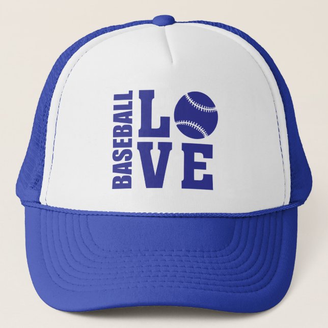 Baseball Trucker Hat (Front)