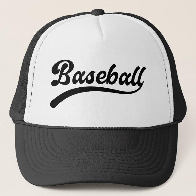 Baseball  trucker hat (Front)