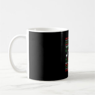 Baseball Ugly Christmas Sweater  Coffee Mug
