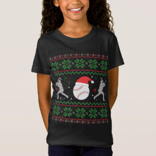 Baseball Ugly Christmas Sweater Funny Xmas Basebal