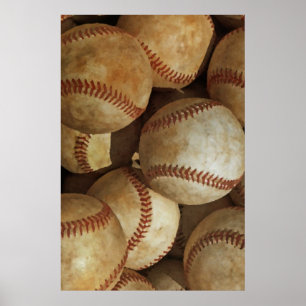 Baseball Unique Artwork Poster