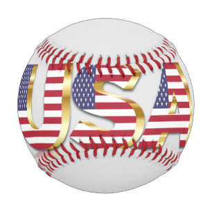 Baseball usa letters
