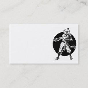 Baseball:Vintage Business Card