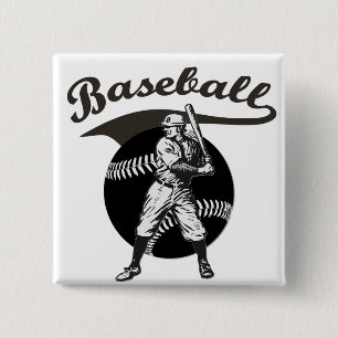 Baseball:Vintage Button