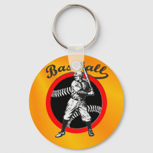 Baseball:Vintage Keychain