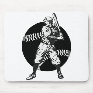 Baseball:Vintage Mouse Mat