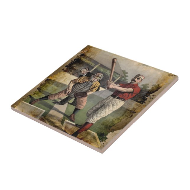 Baseball:Vintage Tile (Side)