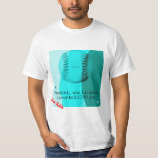Baseball was Israeli T-shirt
