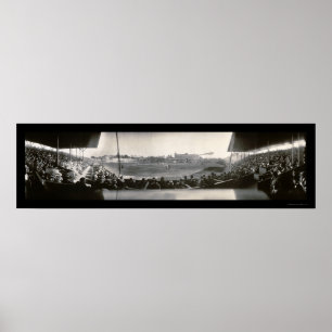 Baseball Washington Park Photo 1911 Poster