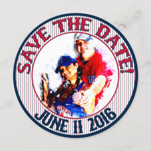 Baseball Wedding Save-The-Date-HOWARD,Option 3 Save The Date