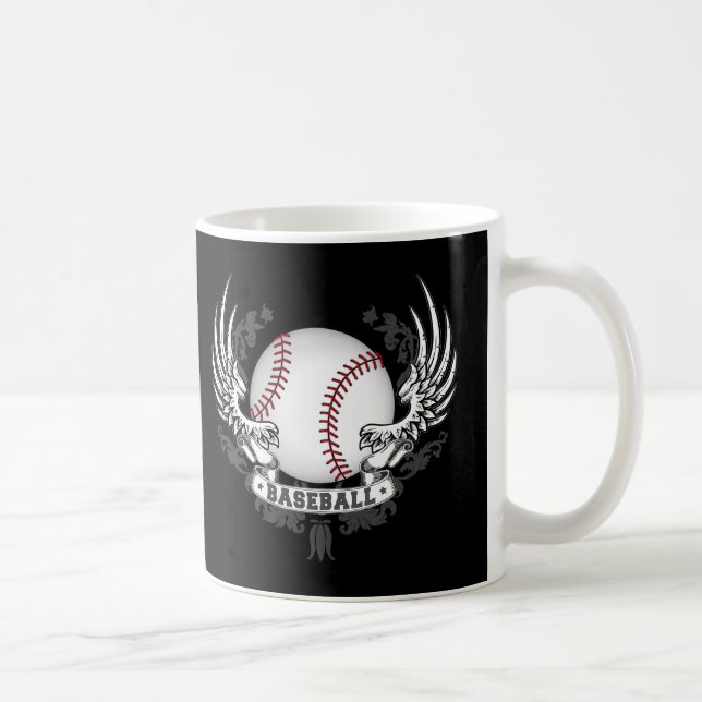 Baseball Wings Mug (Right)