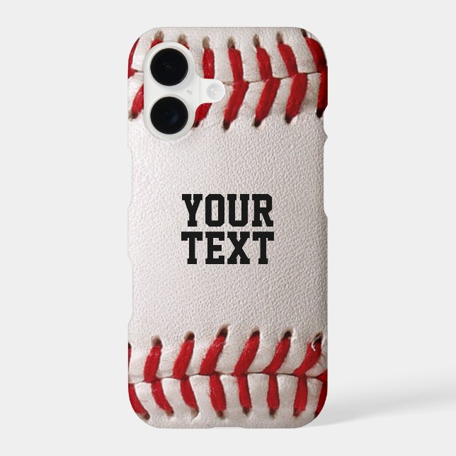 Baseball with Customisable Text (Back)