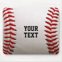 Baseball with Customisable Text