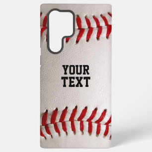 Baseball with Personalised Name Samsung Galaxy Case