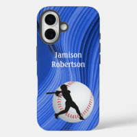 Baseball with Player and Ball personalize