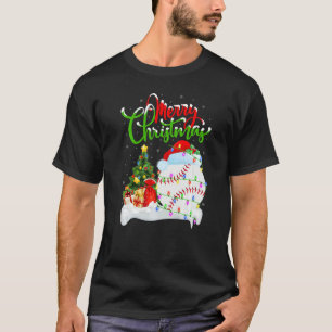 Baseball  Xmas Decorations Santa Baseball Christma T-Shirt