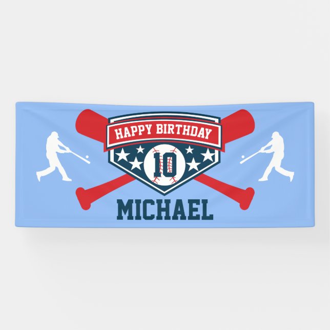 Baseball Your Occasion Banner (Horizontal)