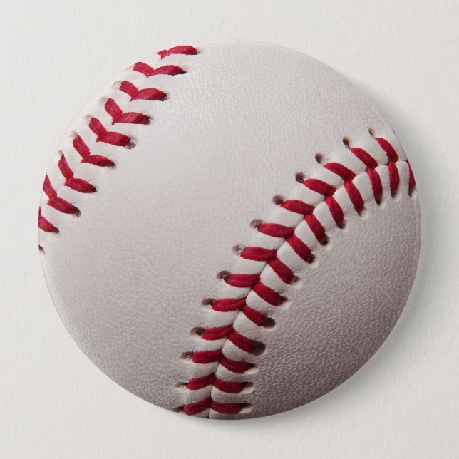 Baseballs - Customise Baseball Background Template 10 Cm Round Badge (Front)