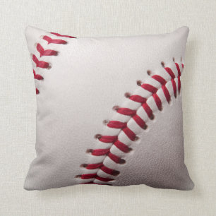 Baseballs - Customise Baseball Background Template Cushion