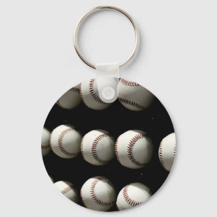 Baseballs Key Ring