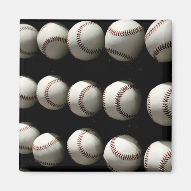 Baseballs Magnet (Front)